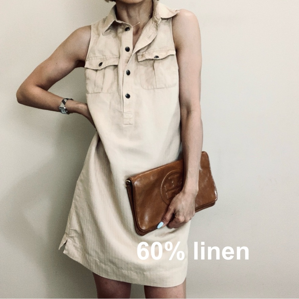 Polo Ralph lauren linen  shirt dress